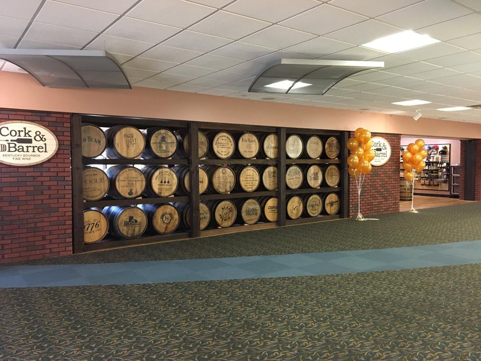 Cork & Barrel Lands at Blue Grass Airport Smiley Pete Publishing